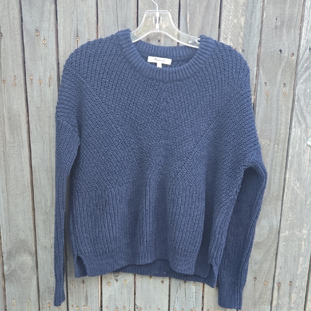 Madewell Navy Blue Knit Sweater